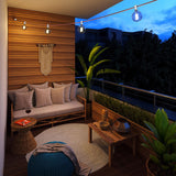 Lunet string light IP44 | mostarda