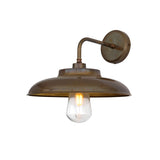 Darya wall light IP65 | antique brass