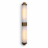 Louise wall double IP44 | antique brass