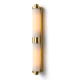 Louise wall double IP44 | antique brass