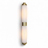 Louise wall double IP44 | antique brass