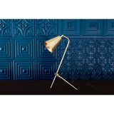 Astana adjustable table lamp | antique brass
