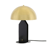 Pencil Brass Dome table lamp | satin brass