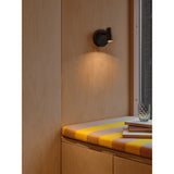Omari round wall | black