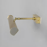 Cambridge 50 adjustable picture light | polished brass