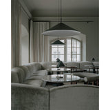 Brolly pendant ⌀70-90 | anodized black