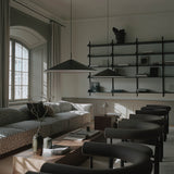 Brolly pendant ⌀70-90 | anodized black