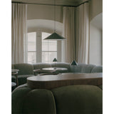 Brolly pendant ⌀70-90 | anodized black