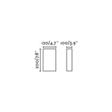Otton RND vertical wall | linen