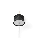 Cast Sconce Wall Lamp | black