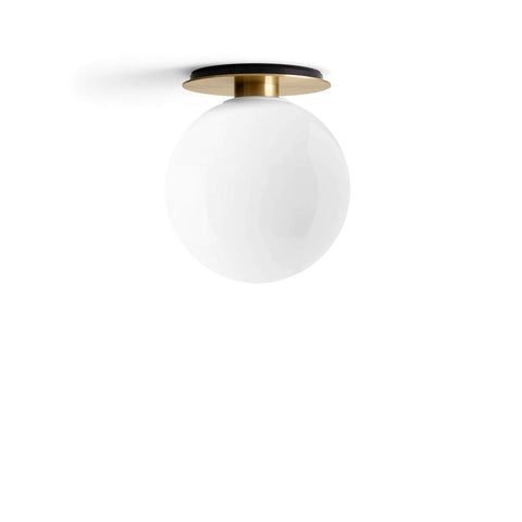 TR Bulb ceiling wall lamp | brushed brass