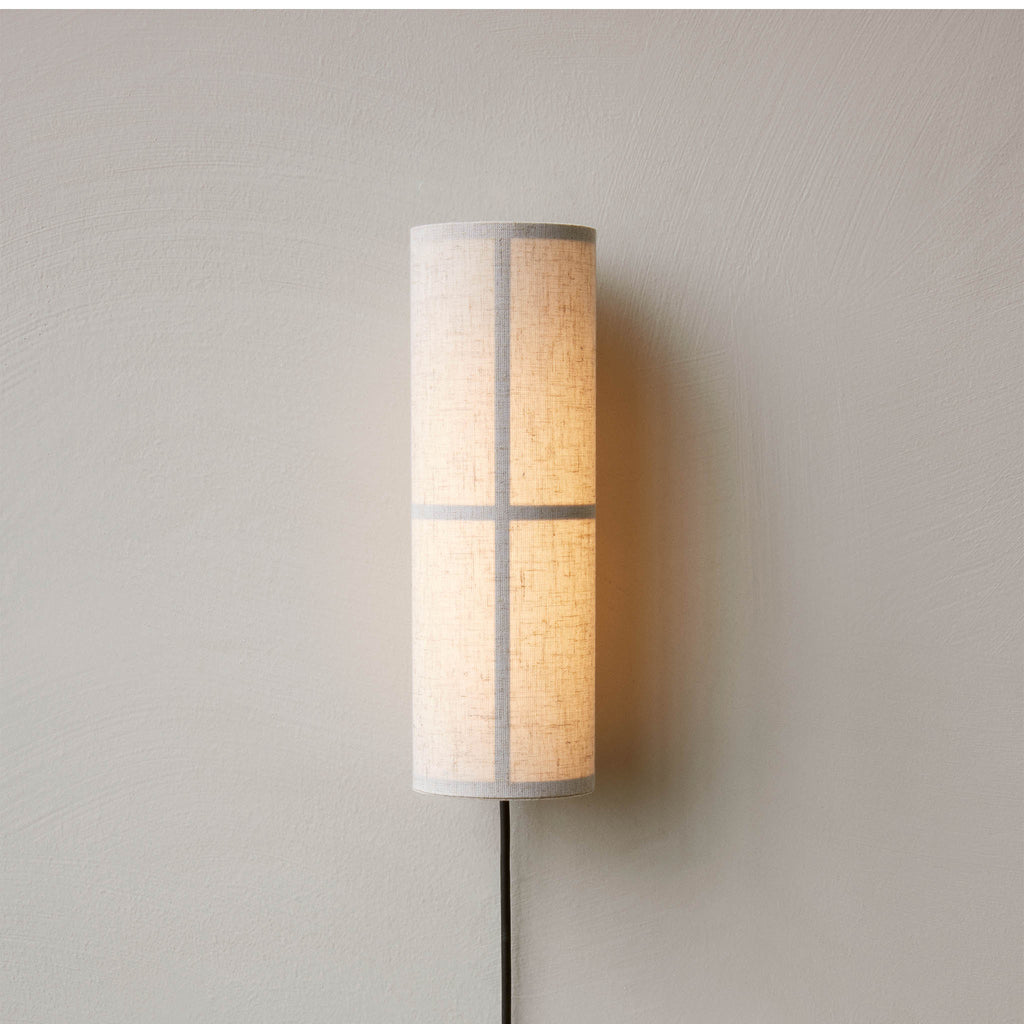 Hashira wall lamp raw linen - candeeiro de parede em linho - 1506699 Audo  Copenhagen - iluminação Normo