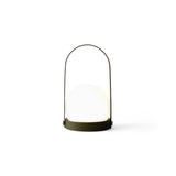 Carrie portable | ivory and leather