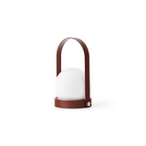 Carrie portable | ivory and leather