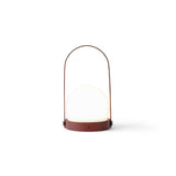 Carrie portable | ivory and leather