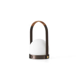 Carrie portable | ivory and leather