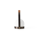 Carrie portable | ivory and leather