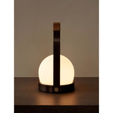 Carrie portable | ivory and leather