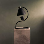 Klampenborg table lamp | polished steel