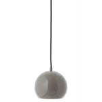 Ball 18 pendant | matt dark grey