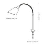 Bellevue AJ11 plug-in table lamp | black and brass