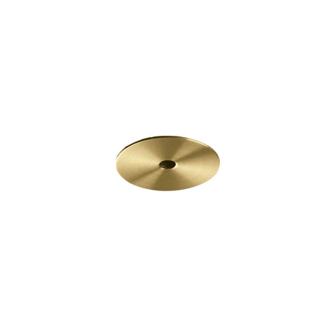 Cannopy recessed ⌀4,5 | brass