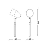 Inside spike IP54 | coffee