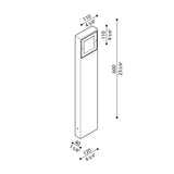 Koi Post 60 | grey high tech