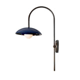 Marrakesh Arc w | satin brass and racing green