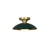 Marrakesh c | satin brass and racing green