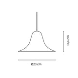 Pantop pendant ⌀23 | night blue