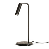 Tura table | black leather