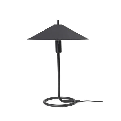 Filo square table lamp | black