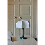 Poem table lamp | white/grass green