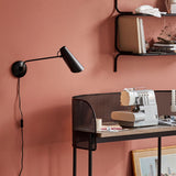 Birdy swing wall lamp | black