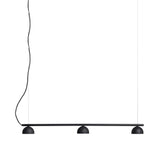 Blush rail 3 pendant lamp | warm beige
