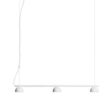 Blush rail 3 pendant lamp | warm beige