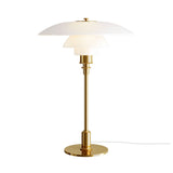 PH 3½-2½ glass table | chrome plated