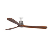 Lantau L ⌀132 | satin nickel and walnut