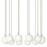 Rime pendant cluster ⌀12 | black