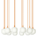 Rime pendant cluster ⌀12 | black