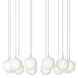 Rime pendant cluster ⌀12 | black
