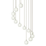Rime pendant cluster ⌀12 | black