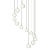 Rime pendant cluster ⌀12 | black