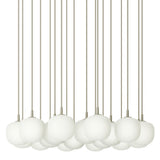Rime pendant cluster ⌀12 | black