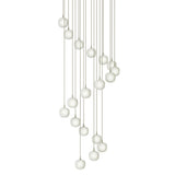 Rime pendant cluster ⌀12 | black