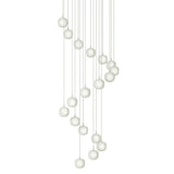 Rime pendant cluster ⌀12 | black