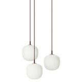Rime pendant cluster ⌀18 | orange