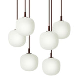 Rime pendant cluster ⌀12 | black