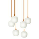 Rime pendant cluster ⌀12 | black